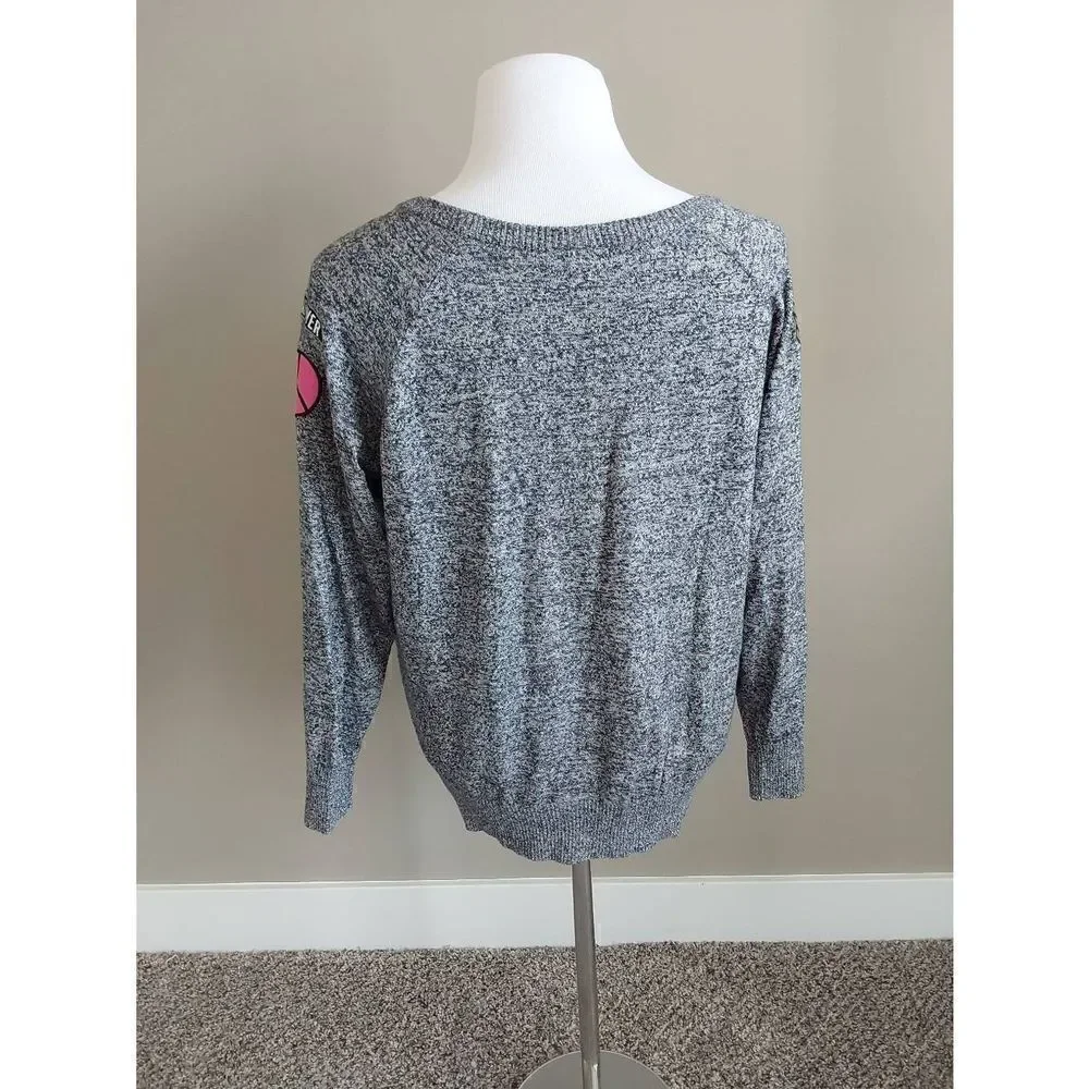 Torrid marled knit sweater Size 2 patches - Picture 3 of 9